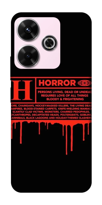 Чохол на Xiaomi Redmi 13 4G Horror Halloween фото 1 з 1