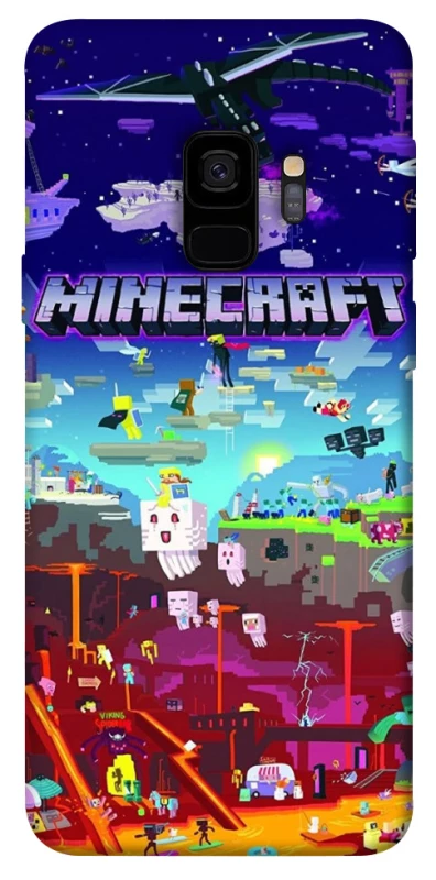 Чохол на Samsung Galaxy S9 Minecraft world фото 1 з 1