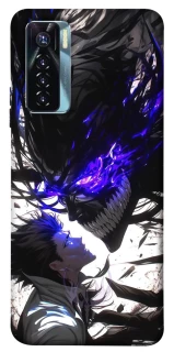 Чехол на TECNO Camon 17 Pro Black soul anime фото 1 из 1