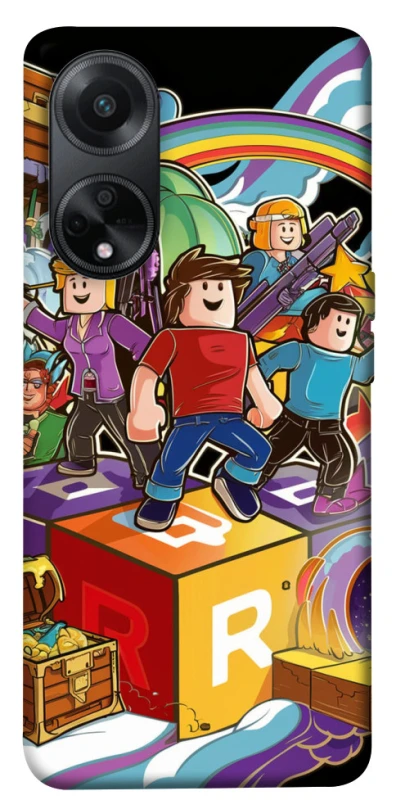 Чохол на Oppo A58 4G Roblox family фото 1 з 1
