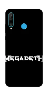 Чехол на Huawei P30 lite Megadeth logo фото 1 Чехол на Huawei P30 lite Megadeth logo фото 1 из 1