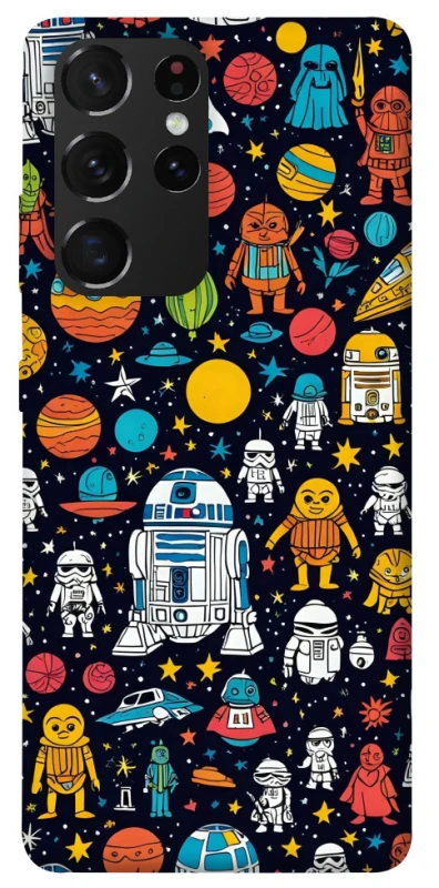 Чохол на Samsung Galaxy S21 Ultra Star Wars background ver.2 фото 1 з 1