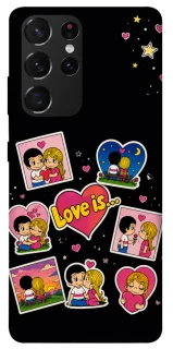 Чехол на Samsung Galaxy S21 Ultra Love is фото 1 из 1