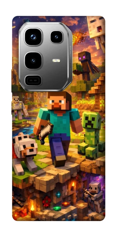 Чохол на Infinix Note 50 Pro Minecraft v6 фото 1 з 1