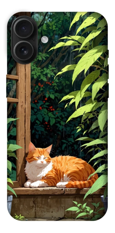 Чохол на Apple iPhone 16 Plus red cat фото 1 з 1