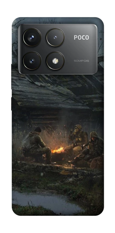 Чохол на Xiaomi Poco F6 Pro Сталкер v15 фото 1 з 1