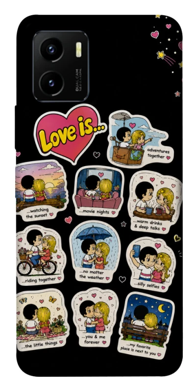 Чохол на Vivo Y15s Love is ver.4 фото 1 з 1