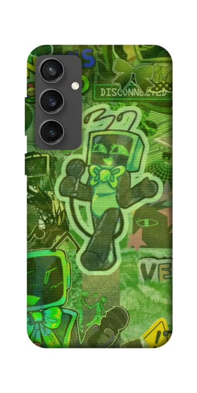 Чохол на Samsung Galaxy S24 FE Dandysworld tv green theme фото 1 з 1