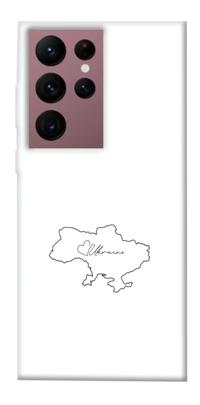 Чохол на Samsung Galaxy S22 Ultra Ukraine map фото 1 з 1
