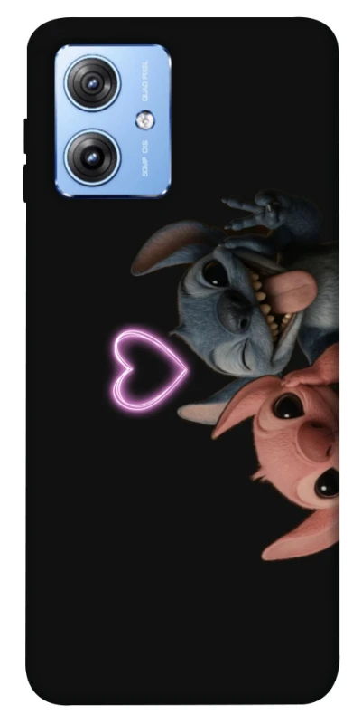 Чехол на Motorola Moto G84 Love Stitch & Angel фото 1 из 1