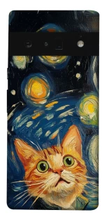 Чохол на Google Pixel 6 Pro paint cat фото 1 з 1