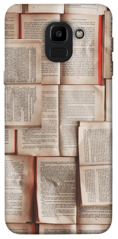 Чохол на Samsung J600F Galaxy J6 (2018) Книги фото 1 з 1