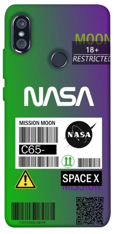 Чохол на Xiaomi Redmi Note 5 Pro / Note 5 (AI Dual Camera) NASA ver.2 фото 1 з 1