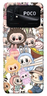 Чохол на Xiaomi Poco C40 All Labubus фото 1 з 1