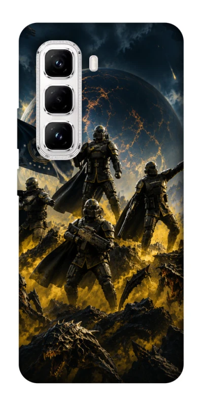 Чохол на Infinix Hot 50 Pro HELLDIVERS фото 1 з 1