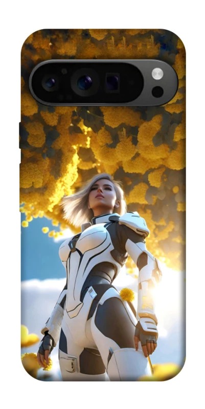Чохол на Google Pixel 9 Pro Cyber space girl ver.3 фото 1 з 1