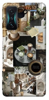 Чехол на Xiaomi Redmi K50 Gaming Coffee collage ver.4 фото 1 из 1