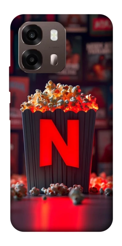 Чехол на Oppo A6 Netflix and popcorn фото 1 из 2