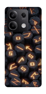 Чехол на Xiaomi Redmi Note 13 5G Огненые руны фото 1 из 1
