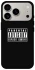 Чехол на Apple iPhone 17 Pro (6.3") Parental Advisory Label фото 1 из 1