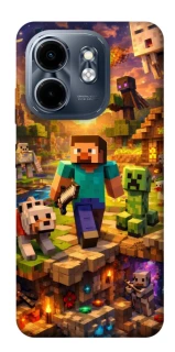 Чохол на Infinix Smart 9 4G / Hot 50i Minecraft v6 фото 1 з 1
