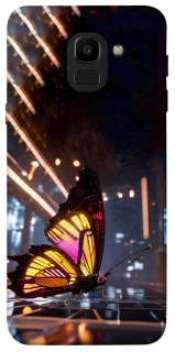 Чехол на Samsung J600F Galaxy J6 (2018) Cyber butterfly фото 1 из 1