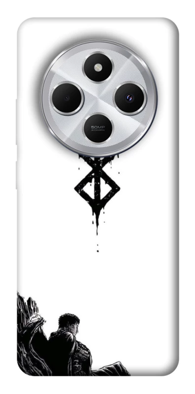 Чехол на Xiaomi Redmi 14C / Poco C75 berserk white фото 1 из 1