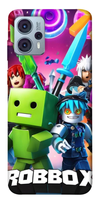 Чехол на Motorola Moto G23 Roblox gaming heroes фото 1 из 1