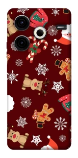 Чехол на TECNO Pova 6 Neo (LI6) Новогодний v6 фото 1 из 1