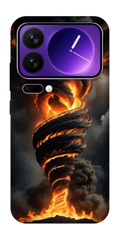 Чехол на Xiaomi 17 Pro Max Огненный торнадо фото 1 из 1