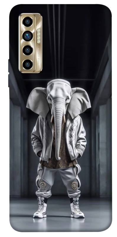 Чохол на TECNO Camon 17P Слон v2 фото 1 з 1