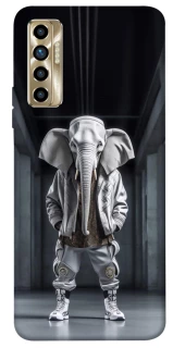 Чохол на TECNO Camon 17P Слон v2 фото 1 з 1