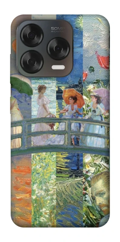 Чехол на ZTE Blade V70 Design Art collage ver.6 фото 1 из 2