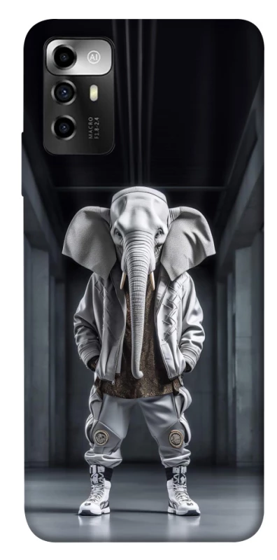 Чехол на ZTE Blade A72 Слон v2 фото 1 из 1