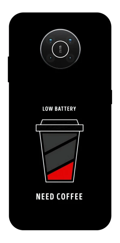 Чехол на Nokia X10 / X20 Low battery фото 1 из 1