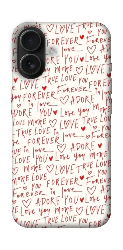 Чохол на Apple iPhone 16 Love aesthetic ver.4 фото 1 з 1