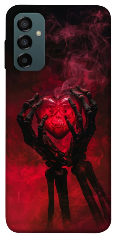 Чохол на Samsung Galaxy M14 5G Heart in the hands of a skeleton фото 1 з 1