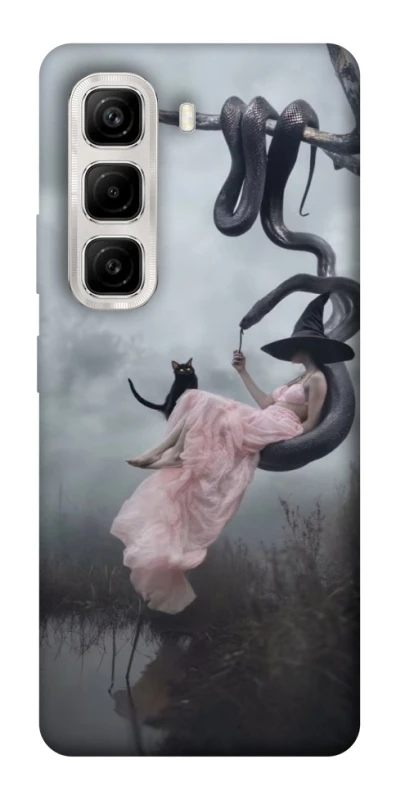 Чохол на Infinix Hot 50 4G Halloween Witch ver.5 фото 1 з 1