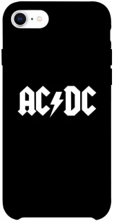 Чохол на Apple iPhone SE (2020) AC/DC logo фото 1 Чохол на Apple iPhone SE (2020) AC/DC logo фото 1 з 1