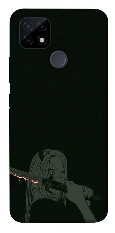 Чехол на Realme C21Y Человек-Бензопила фото 1 из 1