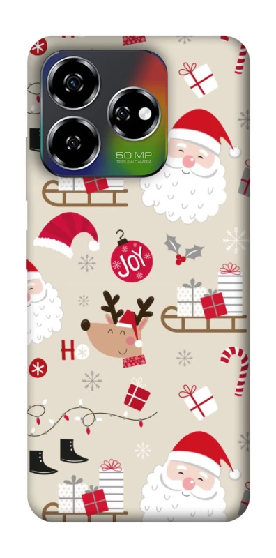 Чохол на ZTE Nubia V60 Новорічний v1 фото 1 з 1