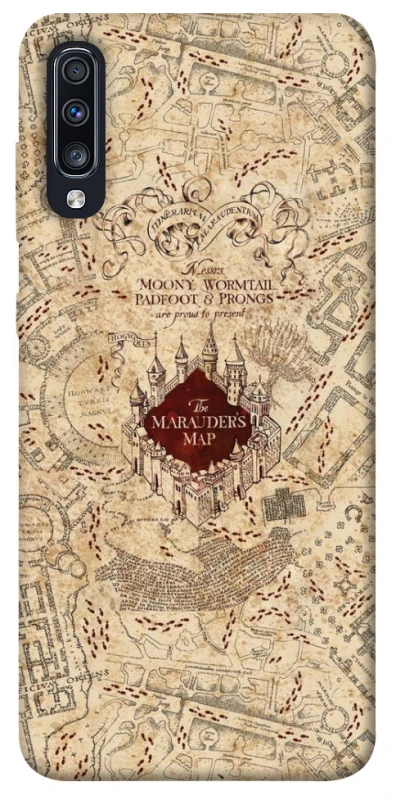 Чохол на Samsung Galaxy A70 (A705F) Harry Potter Marauder's Map фото 1 з 1