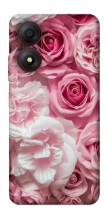 Чохол на ZTE Blade A34 4G Рожеві Квіти фото 1 з 1