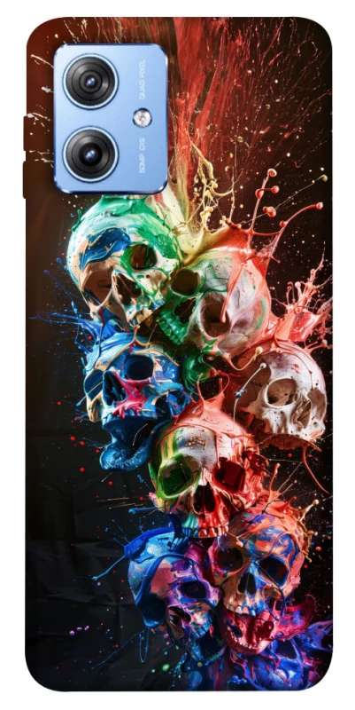 Чохол на Motorola Moto G84 Skulls фото 1 з 1