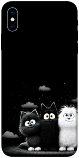 Чохол на Apple iPhone X (5.8") Three Cats фото 1 з 1
