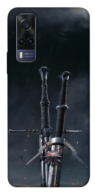 Чохол на Vivo Y53s Мечі Ведьмака фото 1 з 1