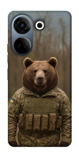 Чехол на TECNO Camon 20 Pro (CK7n) Медведь защитник фото 1 из 1
