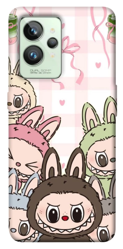 Чохол на Realme GT2 All Labubu 2 фото 1 з 1