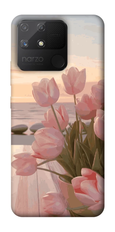 Чохол на Realme Narzo 50A Morning Flowers zon фото 1 Чохол на Realme Narzo 50A Morning Flowers zon фото 1 з 1
