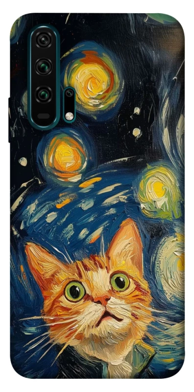 Чохол на Huawei Honor 20 Pro paint cat фото 1 з 1